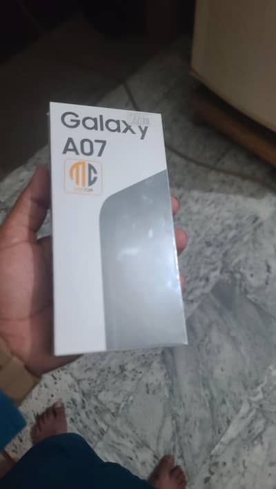 Samsung A07 Box Packed 6GB 128GB