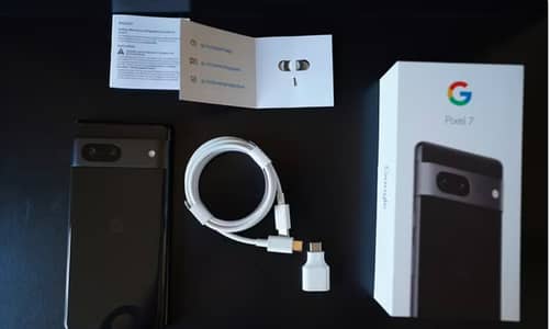 Google Pixel 7 with Box & Charger 8gb 128gb in-display fingerprint