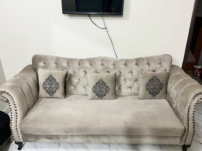 Sofa for sale with table