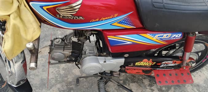 Honda 70cc 2019 model registration 2020 with alloyrim.