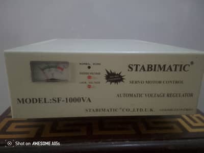 1600 Watts and  1000WATTS Stabilizer Pure Copper wire