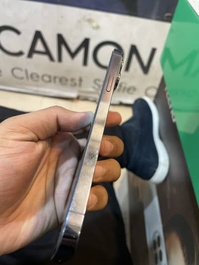 13 pro max 128 blue non pta 80 health fone paked