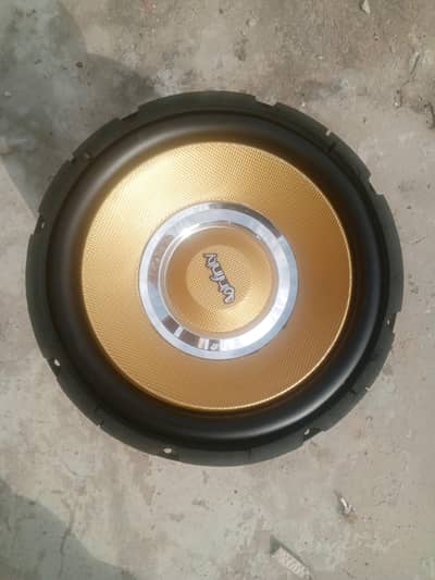 infinity 12 inch Powerful Subwoofer |Heavy Bass Car Woofer |Golden