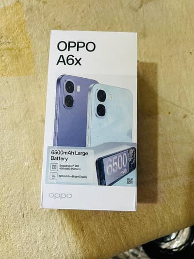 oppo a6x 1 year warranty only 15 days used