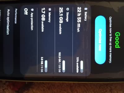 phone no open no repair 6:128gb ram hai