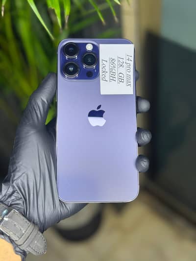 iPhone 14 Pro Max 128GB | JV Locked | 86% Battery Health with box