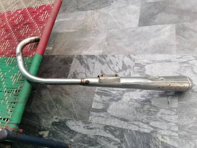 januane honda 125 silencer white