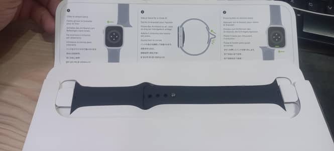 Apple watch genuine strap midnight sports band 45mm XL