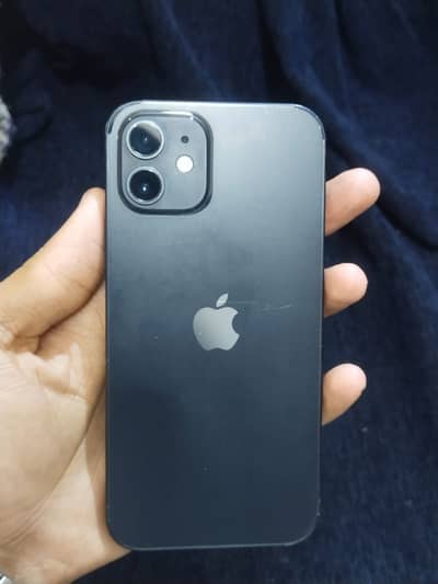 Apple iPhone 12 JV Black Colour 84% battery health
