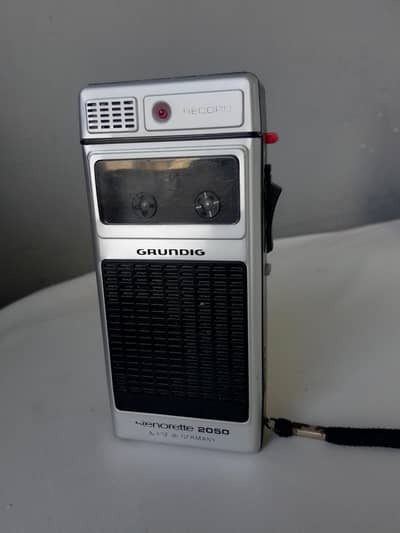 Vintage Grundig mini  cassette recorde/ player