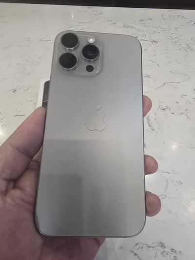 iPhone 16 Pro Max | 256GB | PTA Approved | Natural Titanium