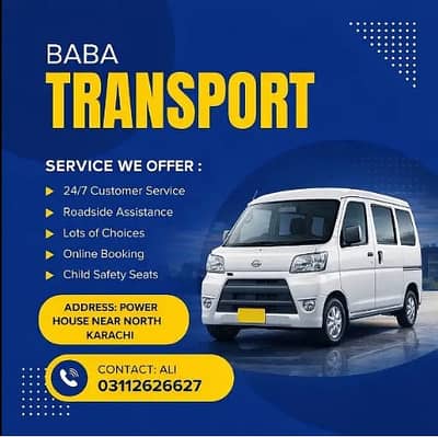 Rent A Car Van Rental Service Karachi Hijet Suzuki Every Clipper Atrai