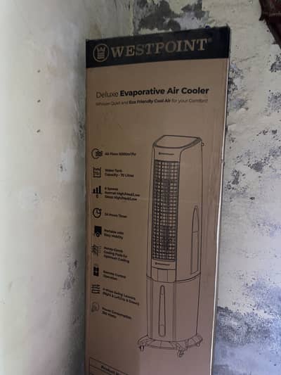 Deluxe westpoint air coller