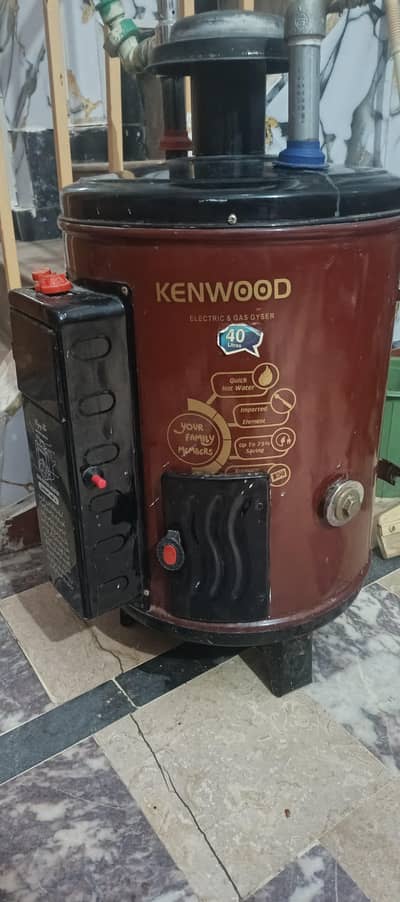 Kenwood Electric + Gas Geyser