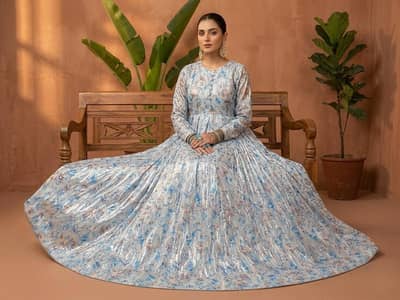 Floral Long 3pc Maxi