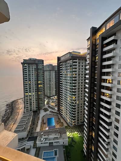 Ultra Luxury 4BR Sea-Facing Apartment | Fully Furnished | Reef Tower Emaar Oceanfront | Pool & Sunset Views