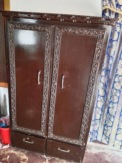 Luxury pure wooden almari