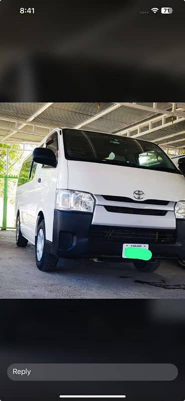 Toyota Hiace model 2013 koota 2018