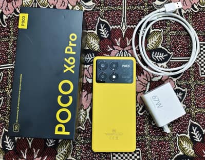 POCO X6 PRO 12GB/512GB PTA APPROVED