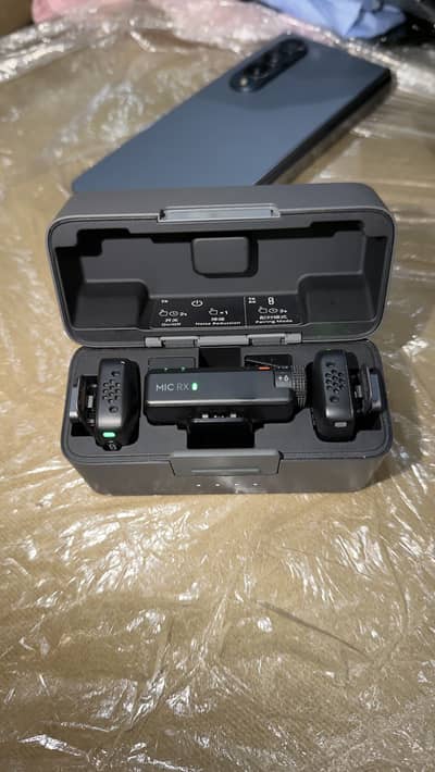 Dji mic mini combo just box open