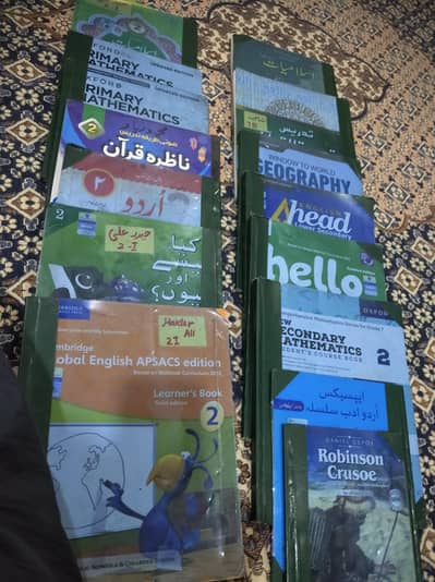 APS School 5 class books