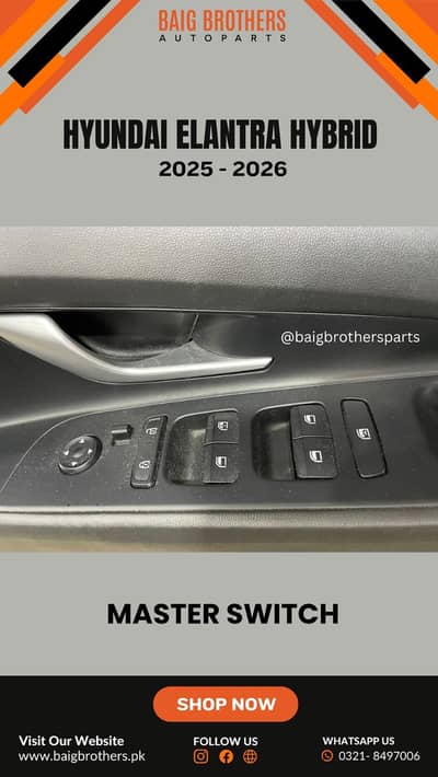 Elantra hybrid 2025 Battery Box Bottle Back Light Dashboard Sheild Ecu