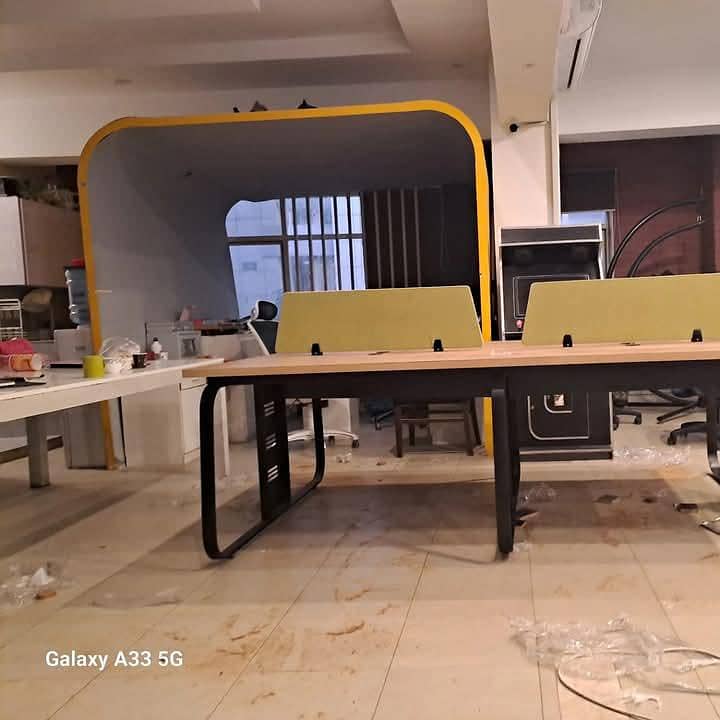 office table, computer table, laptop table, workstation, clusters 1