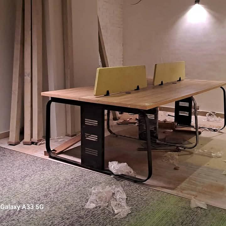 office table, computer table, laptop table, workstation, clusters 3