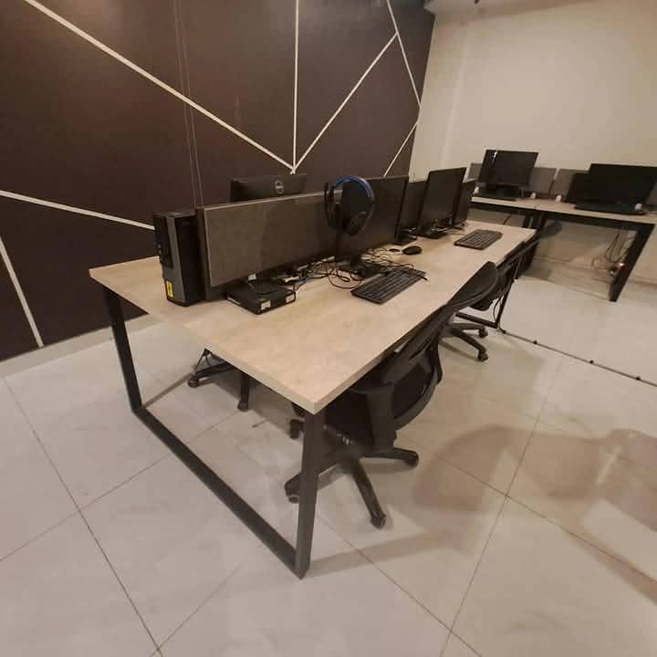 office table, computer table, laptop table, workstation, clusters 9