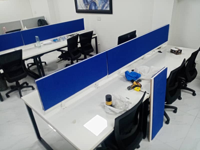 office table, computer table, laptop table, workstation, clusters 15