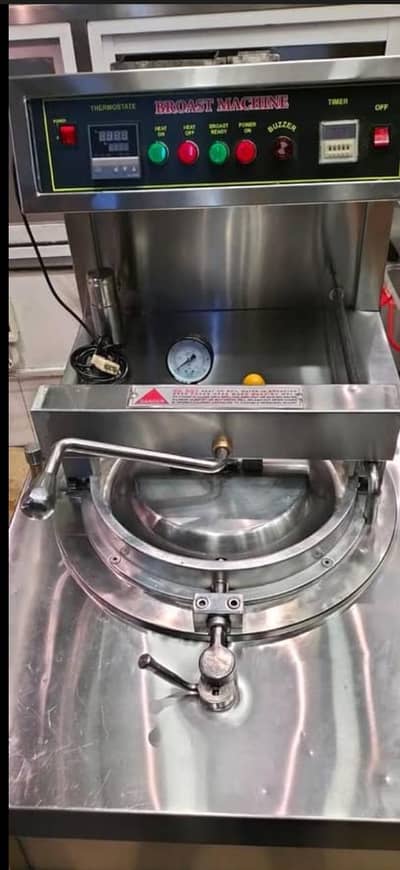 Broast machine