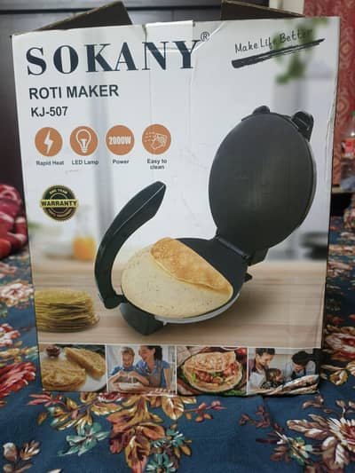 sokany electric roti maker