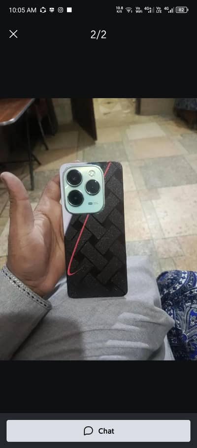 hot 40 pro with box charger read add