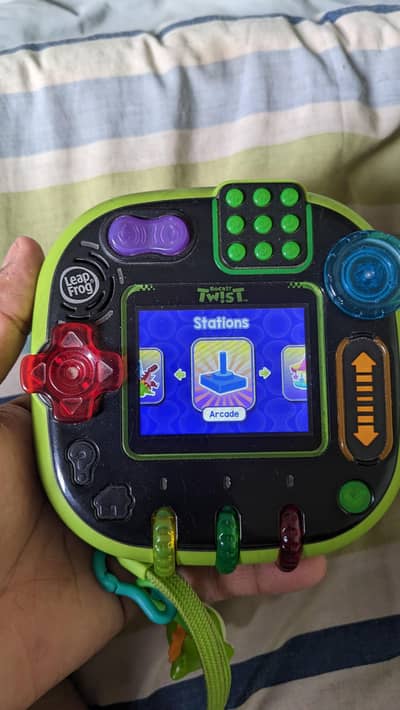 LeapFrog RockIt Twist Handheld Learning Game System.