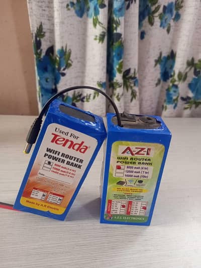 WiFi router power bank