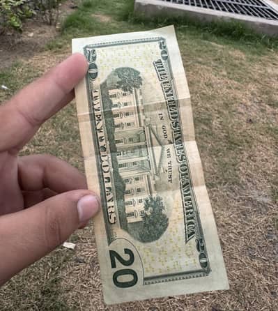 20 American  dollars  for sale price 7500pkr