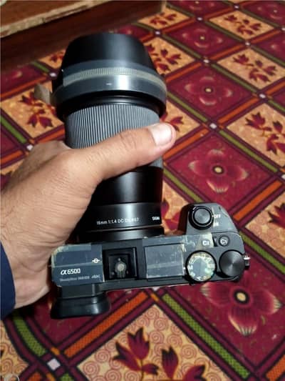 sony A6500. Sigma 16mm f1.4 DC DN . Sigma 55mm F1.4 DC DN