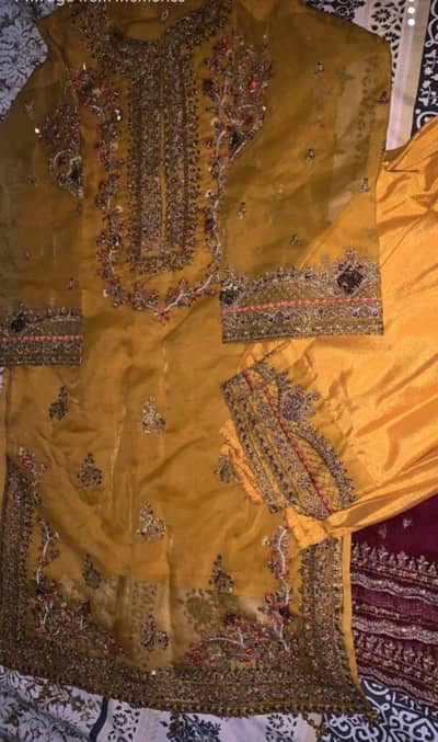 party wear dress Three piece complete 