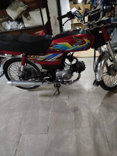 honda 2021 cd70 1st owner total genuine biomatric complete papers