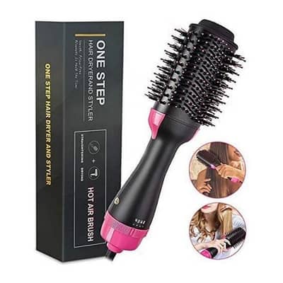 3 in 1 hair straightening brush
