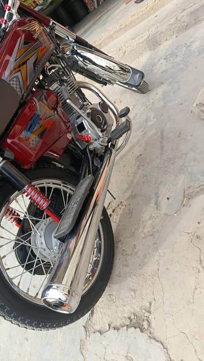 Honda chrome cylincer