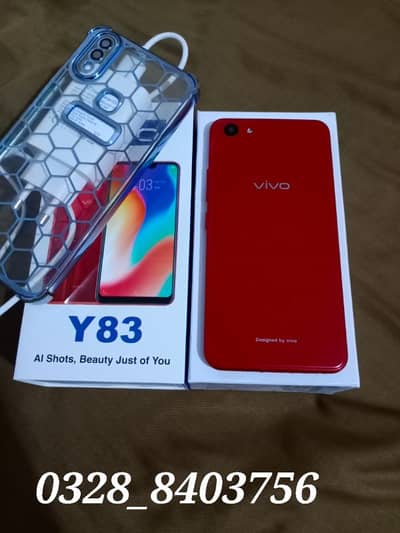 Vivo Y83 128Gb+6Gb Box & Charger-- good Battery Timing