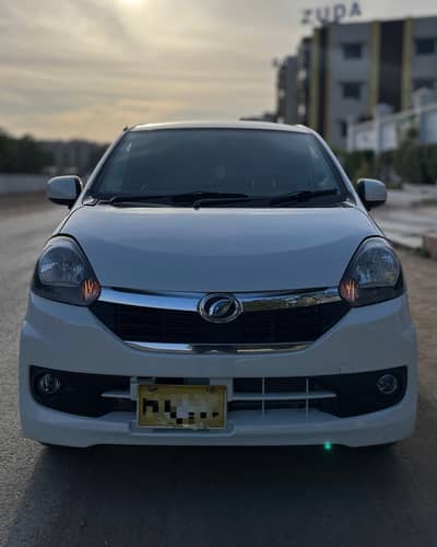 Daihatsu Mira X Memorial Model 2013 Reg. 2017 Pearl White  color