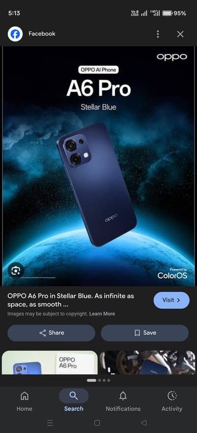 OPPO A6 PRO 8GB 256 GB