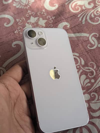 IPhone 14 JV purple color with box water-pack 10/10