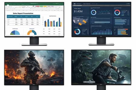 Dell P2419H 23.8-Inch IPS Full HD Monitor – Ergonomic & Eye-Friendly