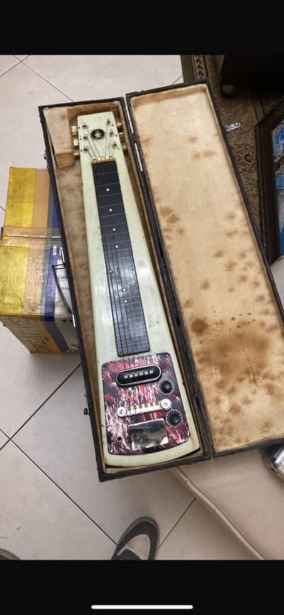 Vintage "Parrot" Lap Steel Guitar w/ Original Hard Case (Rare Find)