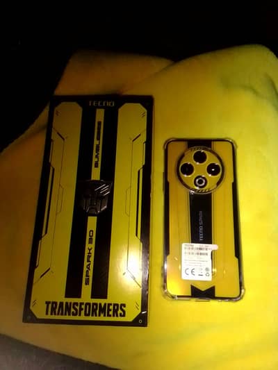 Tecno spark 30 bumblebee transformer edition so cheap rate