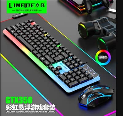 Gaming keyboard and mouse set RGB