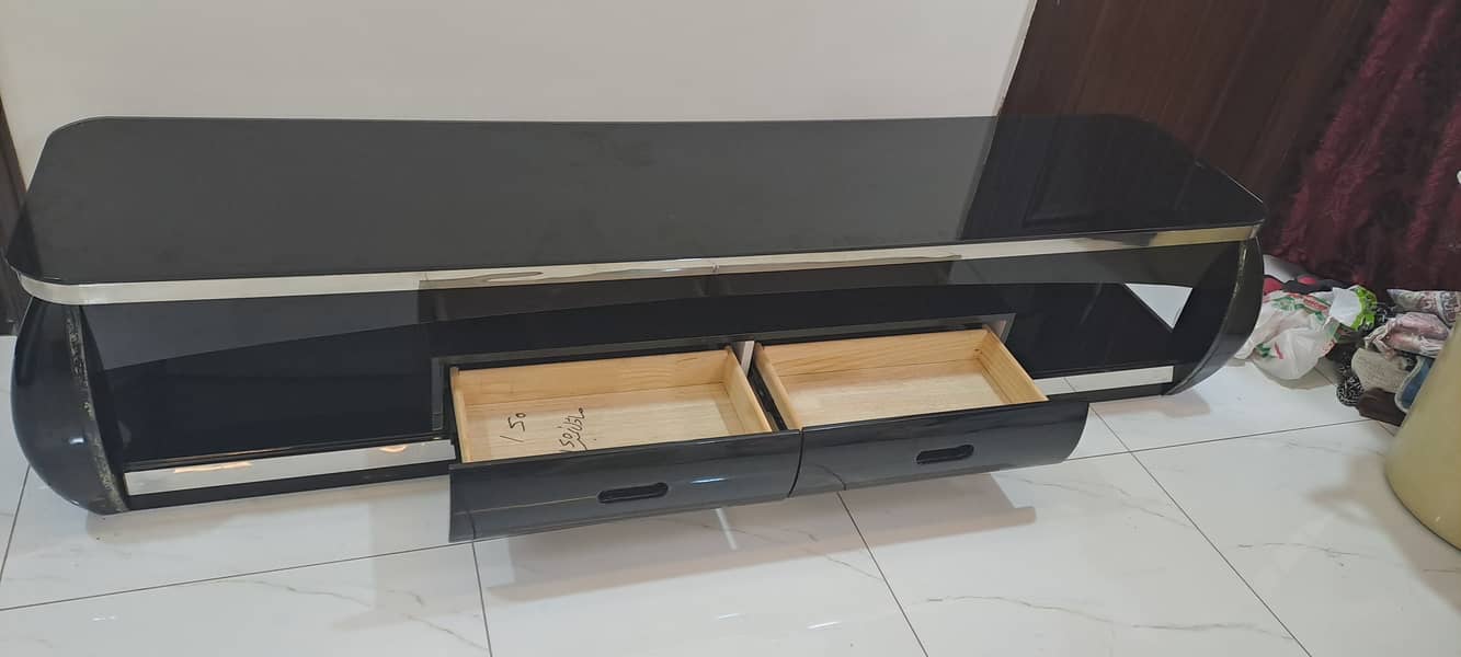 Black TV Console 1